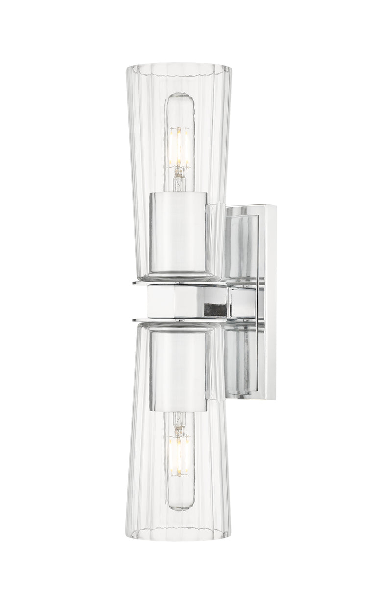 Titus 2 Light 4.5" Wall Sconce in Chrome