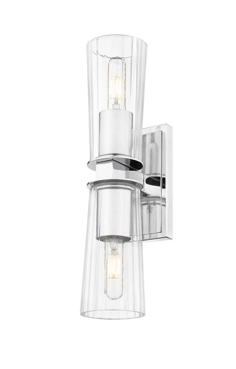 Titus 2 Light 4.5" Wall Sconce in Chrome