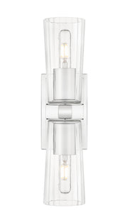 Titus 2 Light 4.5" Wall Sconce in Chrome