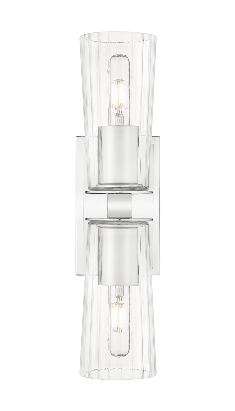 Titus 2 Light 4.5" Wall Sconce in Chrome