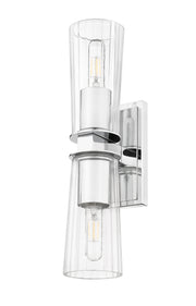 Titus 2 Light 4.5" Wall Sconce in Chrome