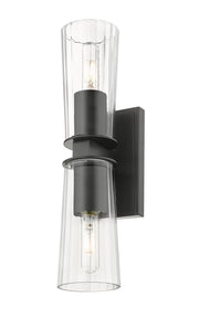 Titus 2 Light 4.5" Wall Sconce in Matte Black