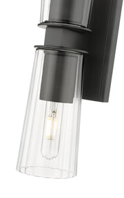 Titus 2 Light 4.5" Wall Sconce in Matte Black