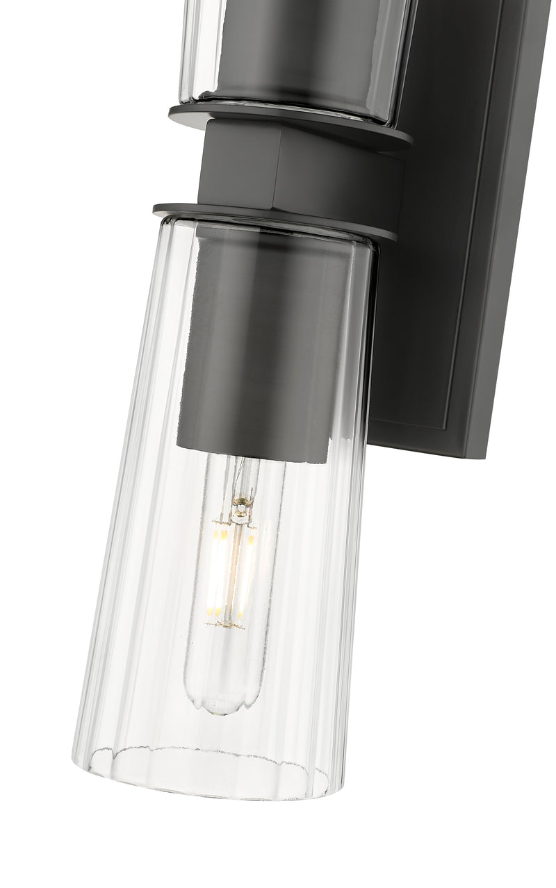 Titus 2 Light 4.5" Wall Sconce in Matte Black
