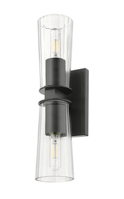 Titus 2 Light 4.5" Wall Sconce in Matte Black