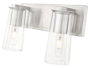 Titus 2 Light 16" Vanity in Brushed Nickel