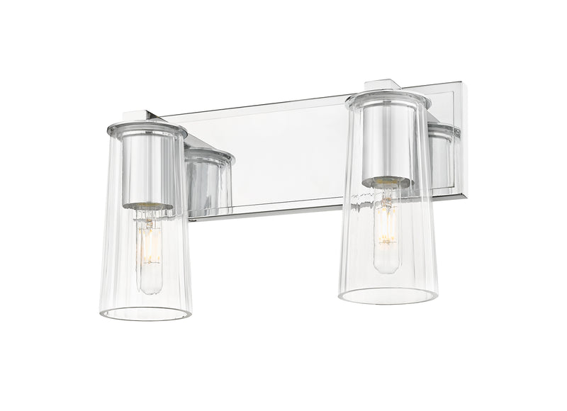 Titus 2 Light 16" Vanity in Chrome