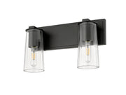 Titus 2 Light 16" Vanity in Matte Black