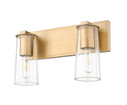 Titus 2 Light 16" Vanity in Modern Gold