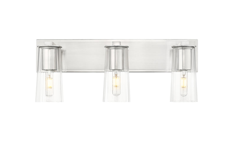 Titus 3 Light 24" Vanity in Brushed Nickel
