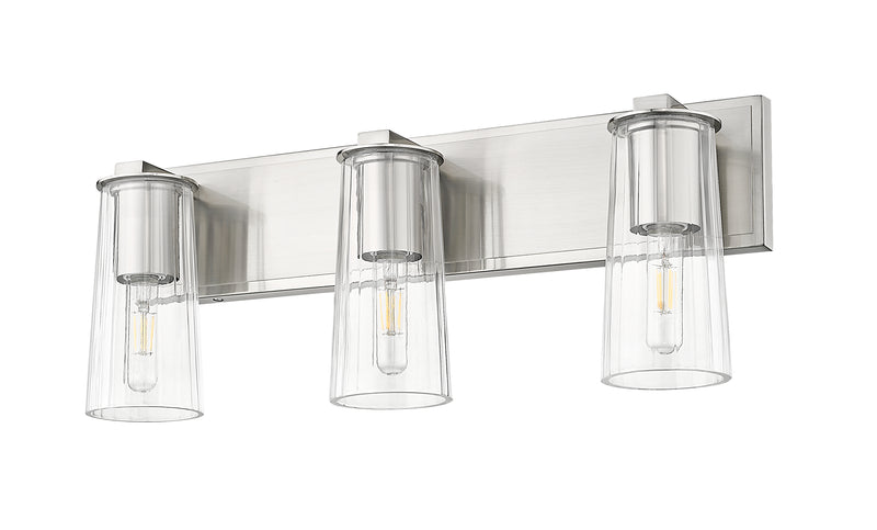 Titus 3 Light 24" Vanity in Brushed Nickel
