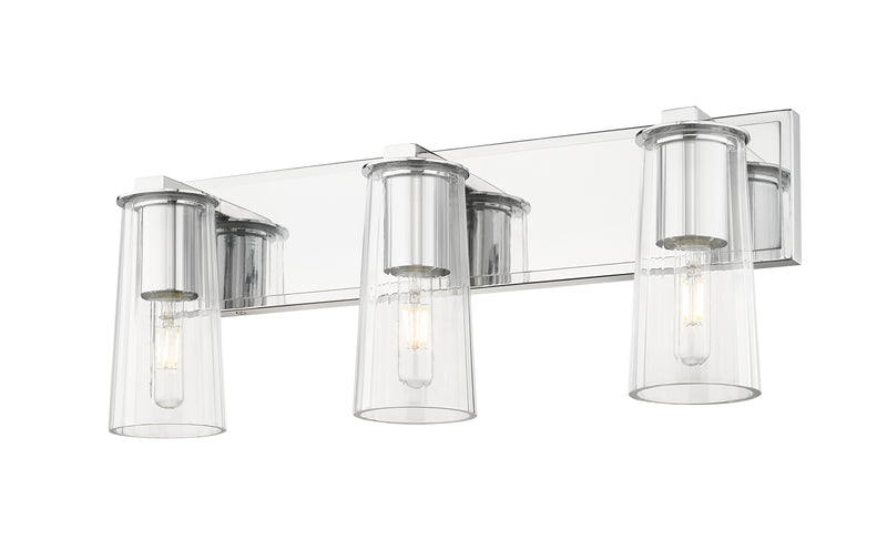 Titus 3 Light 24" Vanity in Chrome