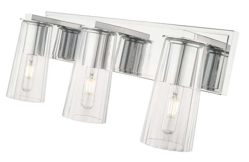 Titus 3 Light 24" Vanity in Chrome