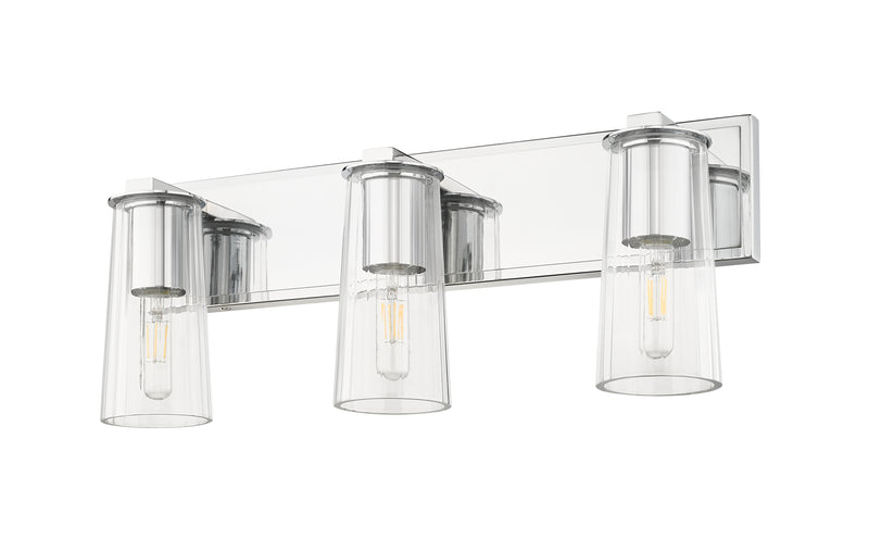 Titus 3 Light 24" Vanity in Chrome