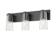 Titus 3 Light 24" Vanity in Matte Black