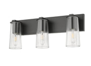 Titus 3 Light 24" Vanity in Matte Black