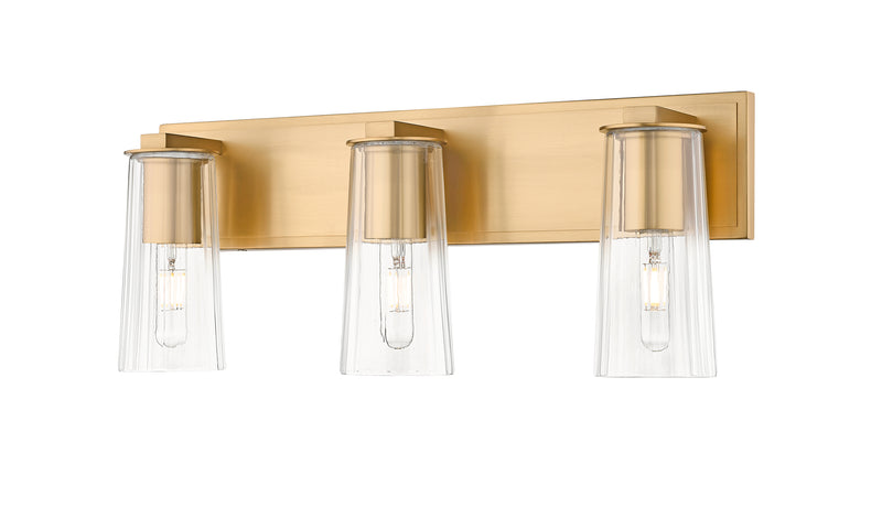 Titus 3 Light 24" Vanity in Modern Gold
