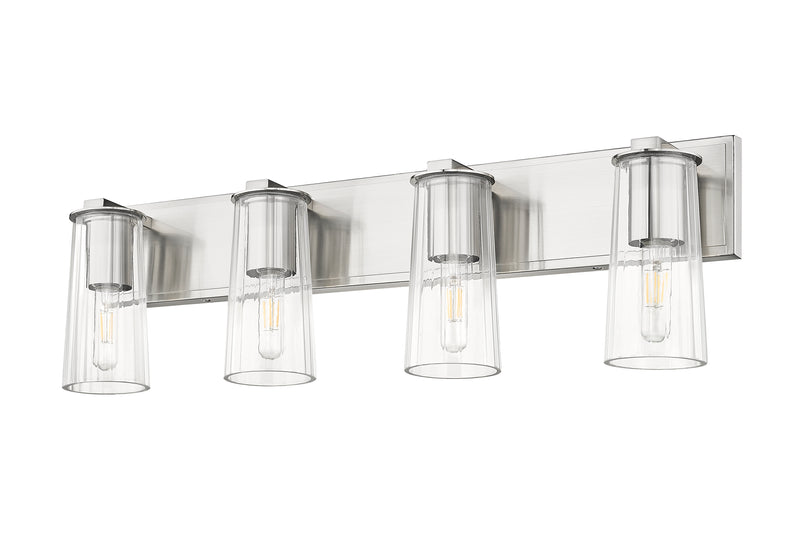 Titus 4 Light 32" Vanity in Brushed Nickel