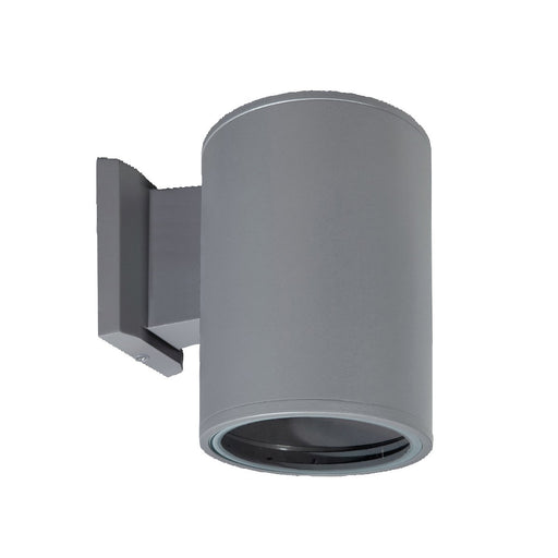 Round 8" Outdoor Downlight Wall Light in Grey