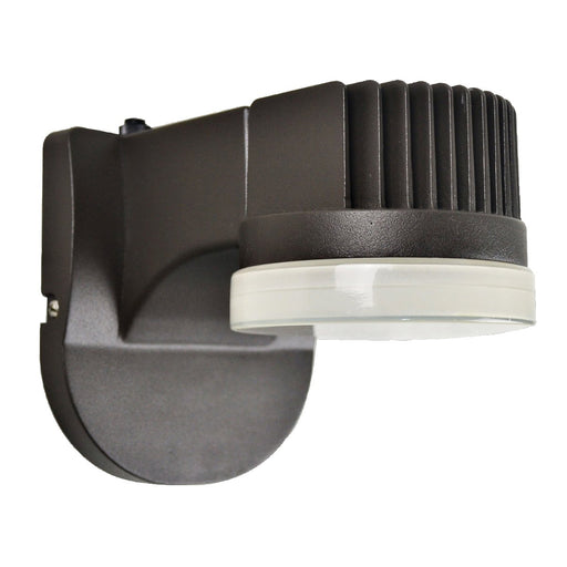 Compact 6" LED Outdoor Wall Light in Architectual Bronze
