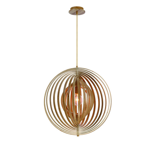 Abruzzo 23.25" Pendant in Wood