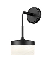 Renaud 1 Light 6.75" Wall Sconce in Matte Black