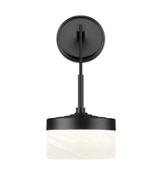 Renaud 1 Light 6.75" Wall Sconce in Matte Black