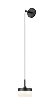 Renaud 1 Light 6.75" Wall Sconce in Matte Black