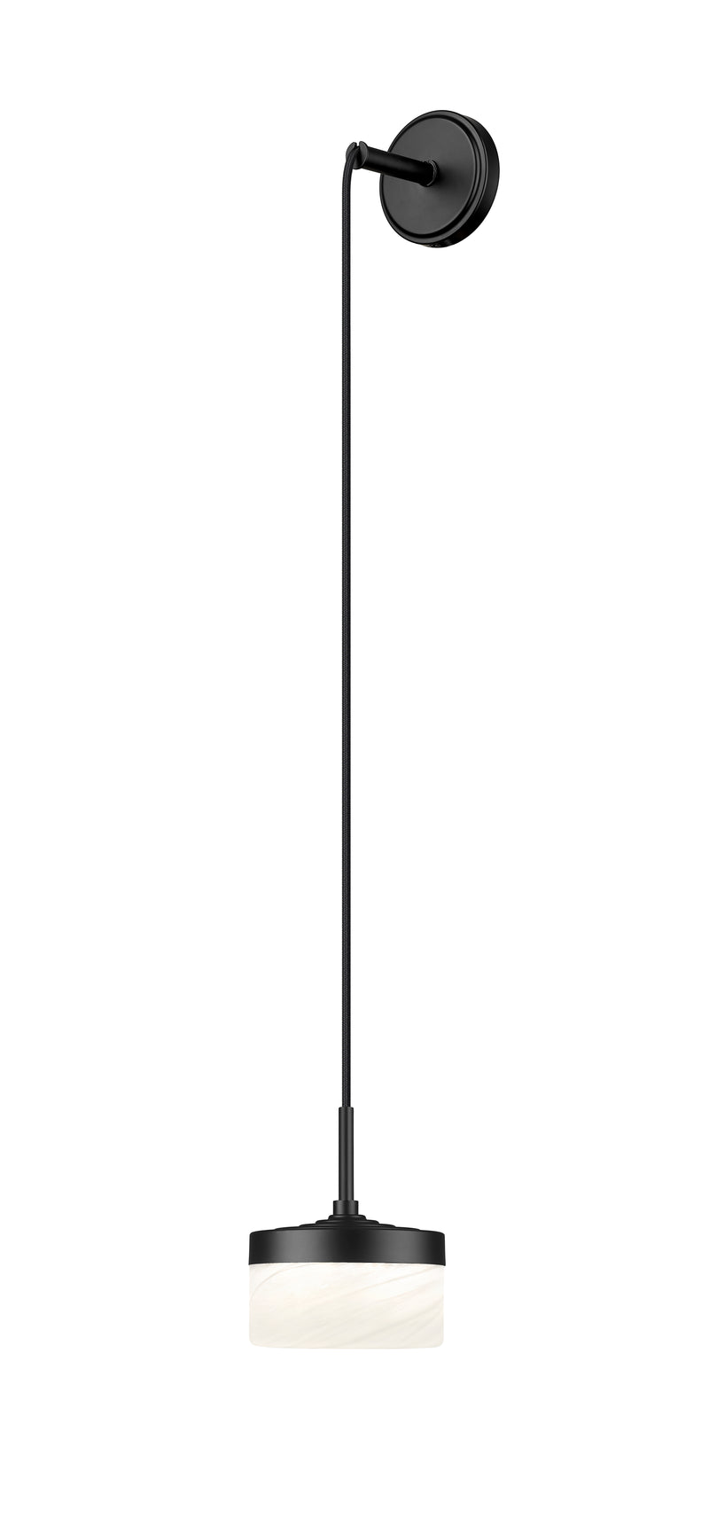 Renaud 1 Light 6.75" Wall Sconce in Matte Black