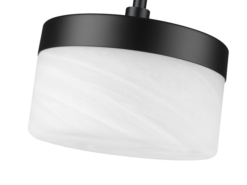 Renaud 1 Light 6.75" Wall Sconce in Matte Black