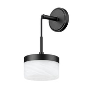 Renaud 1 Light 6.75" Wall Sconce in Matte Black