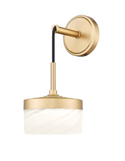 Renaud 1 Light 6.75" Wall Sconce in Modern Gold