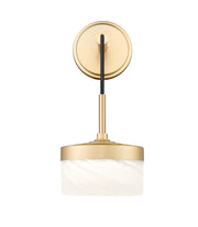 Renaud 1 Light 6.75" Wall Sconce in Modern Gold