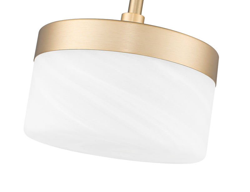 Renaud 1 Light 6.75" Wall Sconce in Modern Gold