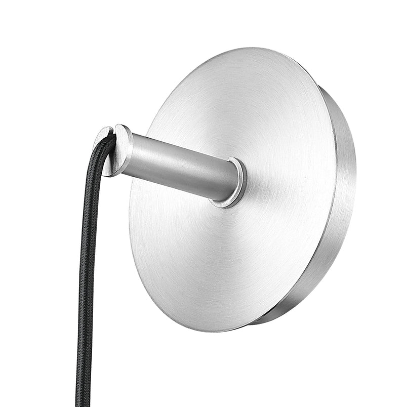 Aimie 1 Light 6" Wall Sconce in Brushed Nickel