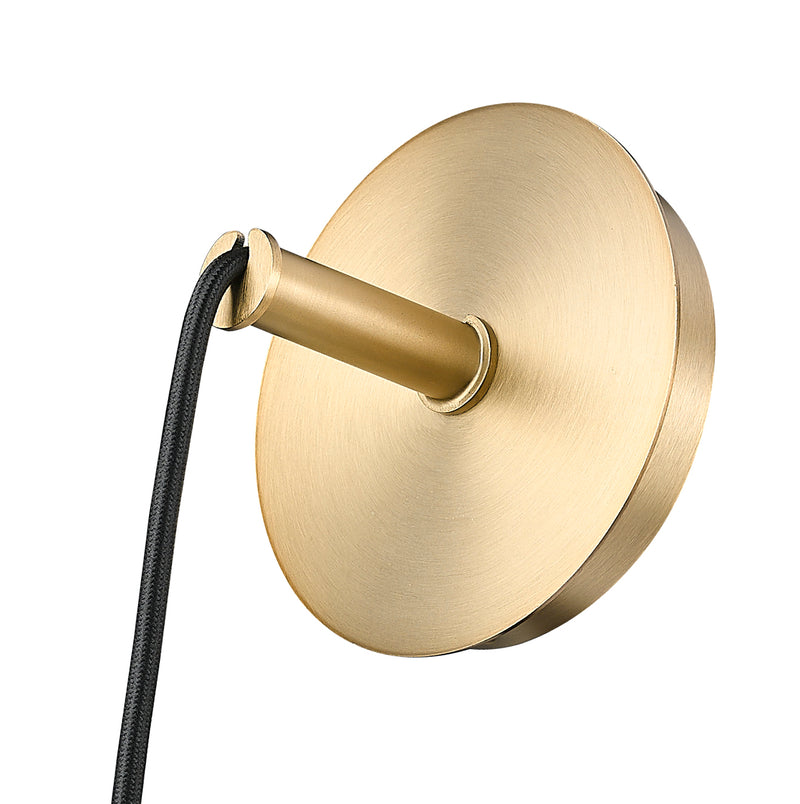 Aimie 1 Light 6" Wall Sconce in Modern Gold