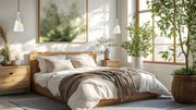 Aimie 1 Light 7" Pendant, Cord Mount in Brushed Nickel in a room setting