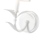 Aslin 1 Light 5" Wall Sconce in Textured White