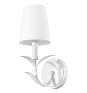 Aslin 1 Light 5" Wall Sconce in Textured White