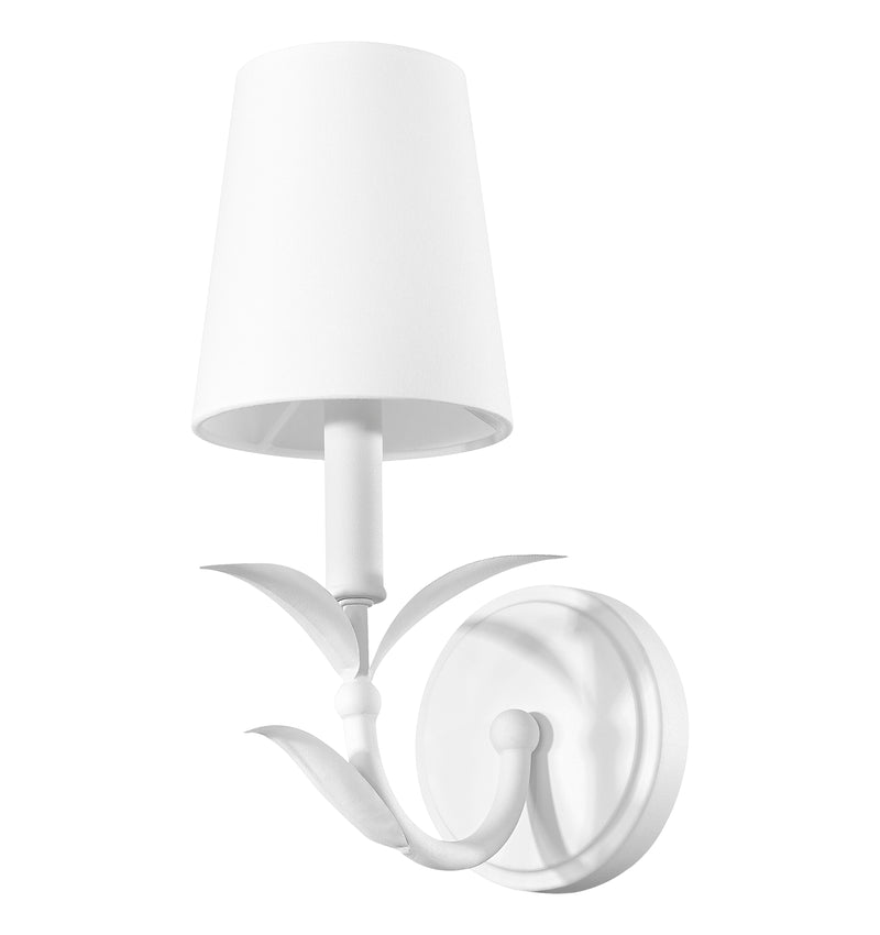 Aslin 1 Light 5" Wall Sconce in Textured White