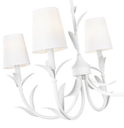 Aslin 6 Light 44" Linear Pendant in Textured White
