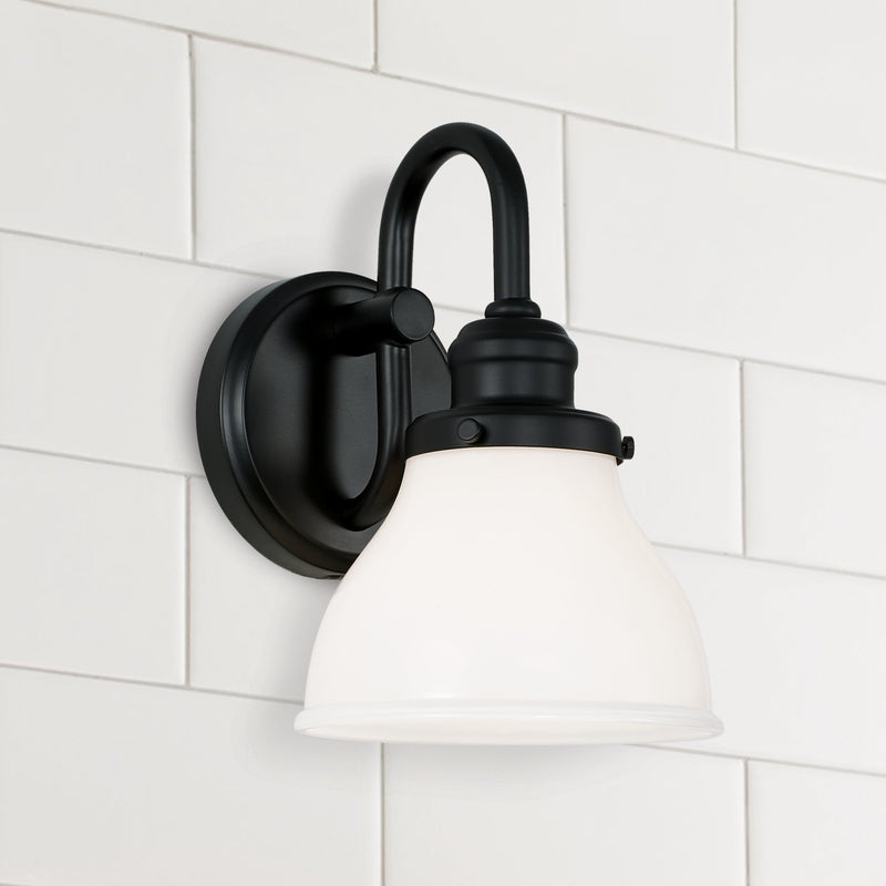 Baxter Wall Sconce in Matte Black