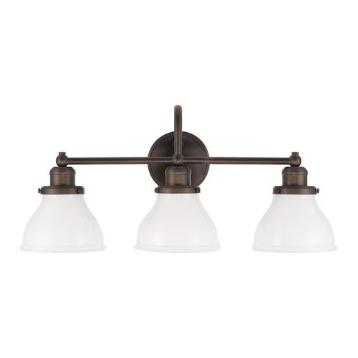 Baxter 3-Light Bath Vanity Light in Burnished Bronze