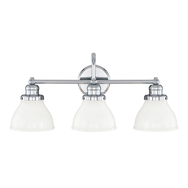 Baxter 3-Light Bath Vanity Light in Chrome