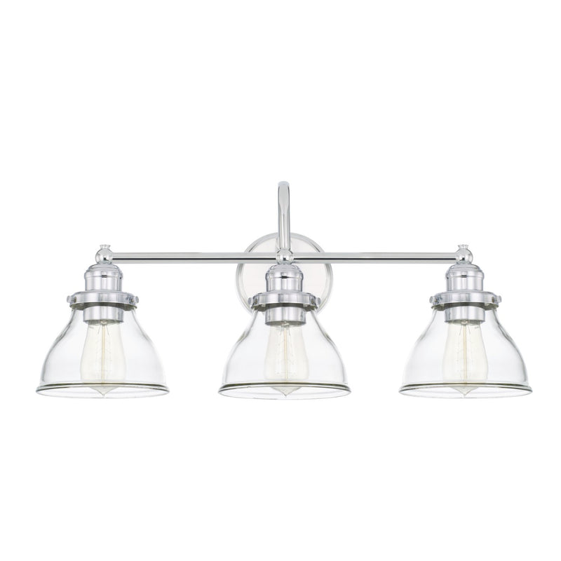 Baxter 3-Light Bath Vanity Light in Chrome