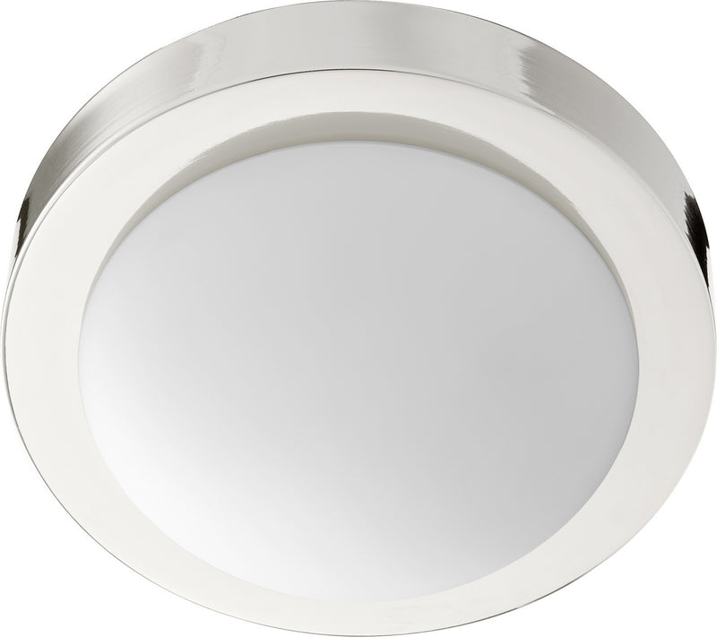 Transitional Ceiling Mount in Polished Nickel