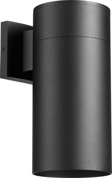 Cylinder Modern And Contemporary Wall Mount in Textured Black