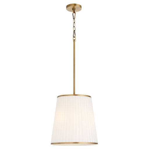 Marlon 3 Light Pendant in Brushed Brass