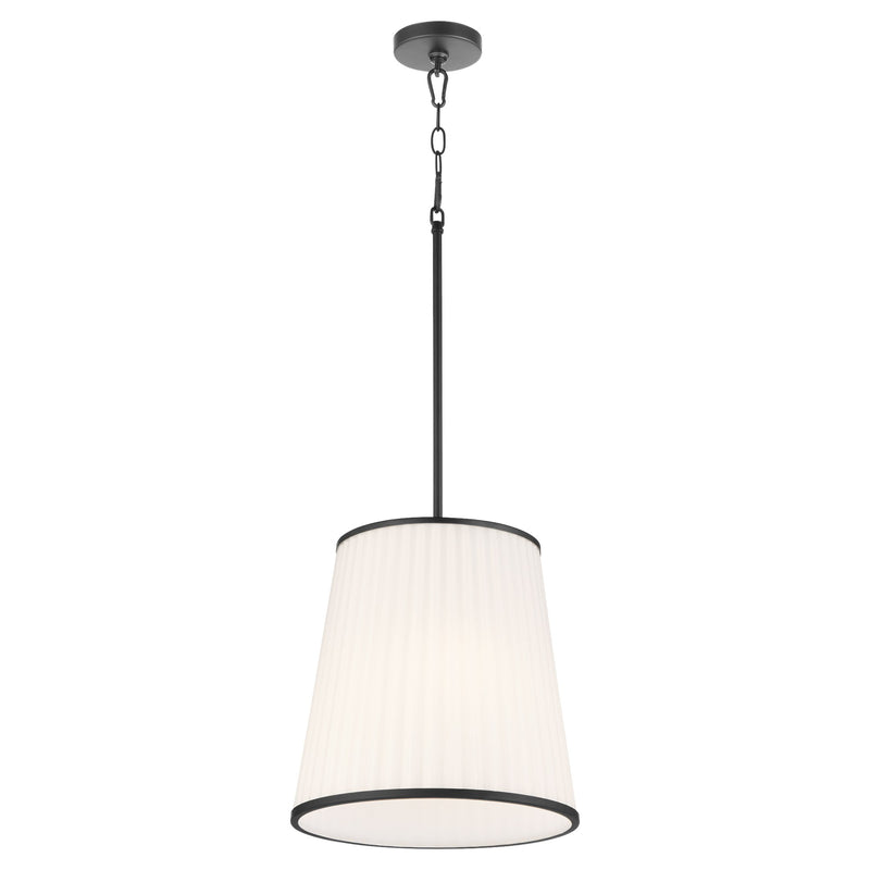 Marlon 3 Light Pendant in Matte Black