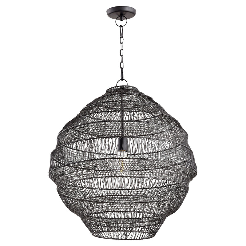 Marley 23" Pendant in Charcoal